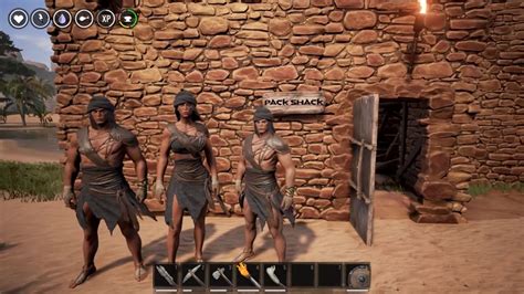 conan exiles nude|How do get full nudity set on the game it does not let me set it